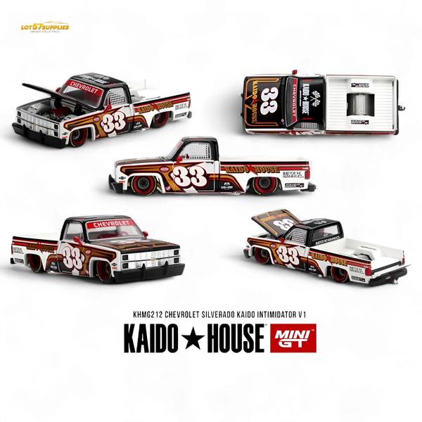 (Pre-Order) Kaido House Chevrolet Silverado Intimidator V1 1:64