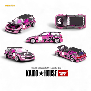 (Pre-Order) Kaido House Honda Civic EF Kaido Loop Spec V1 1:64