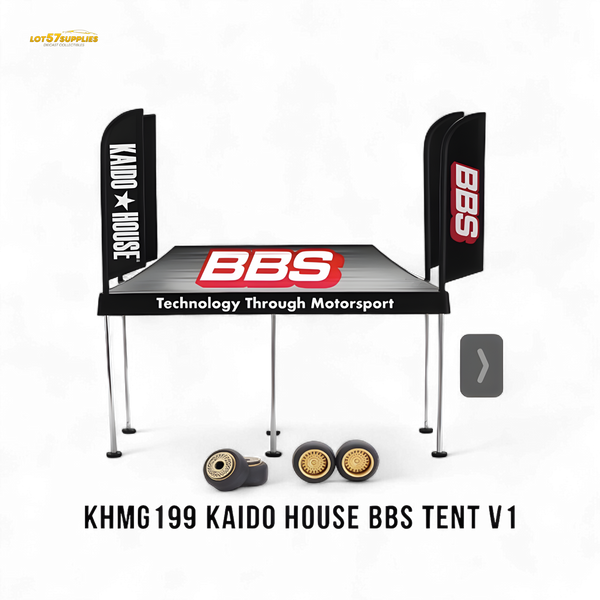 (Pre-Order) Mini GT Kaido House 86S Tent V1 - 1/64