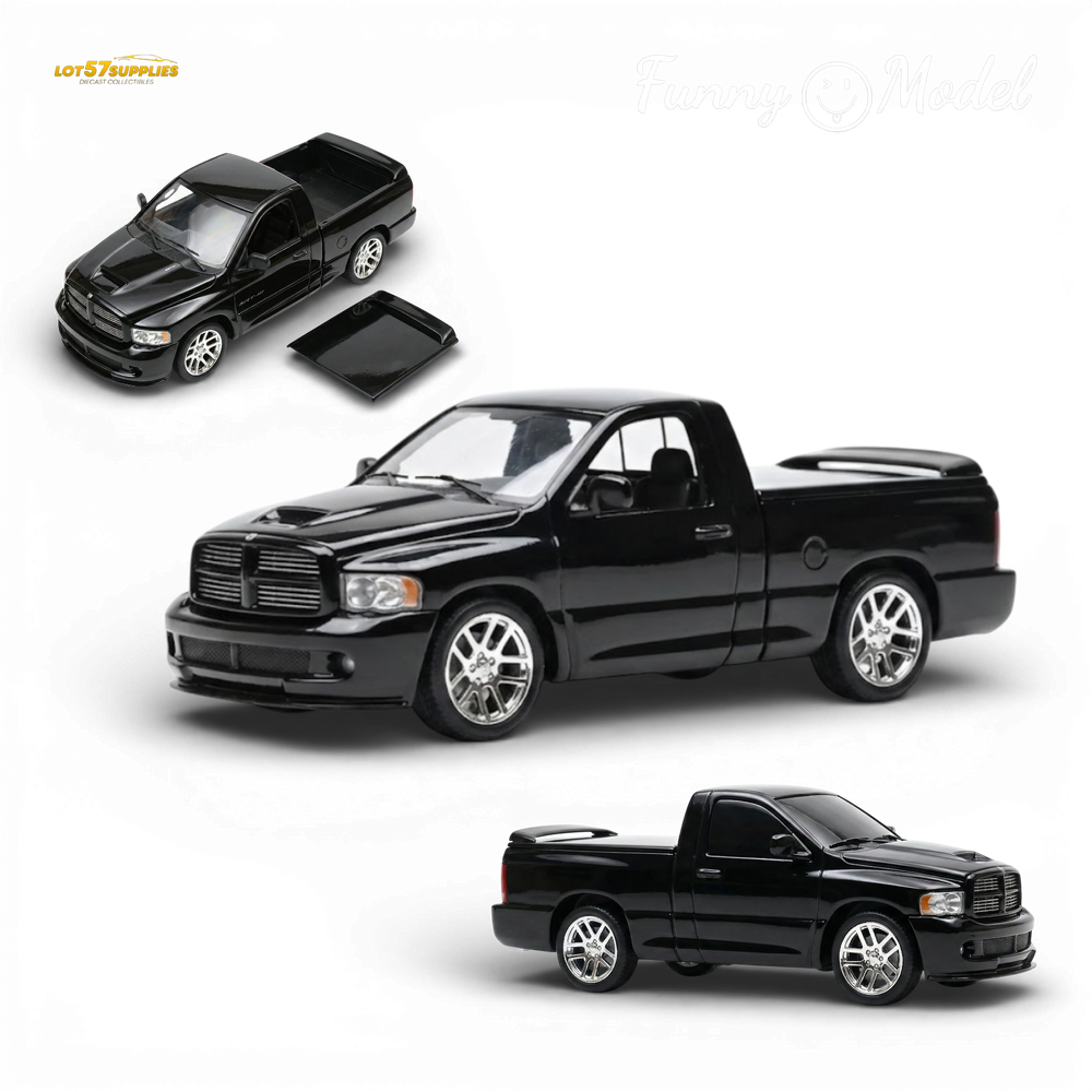 (Pre-Order) Funny Model Dodge RAM SRT-10 Black Crystal 1:64