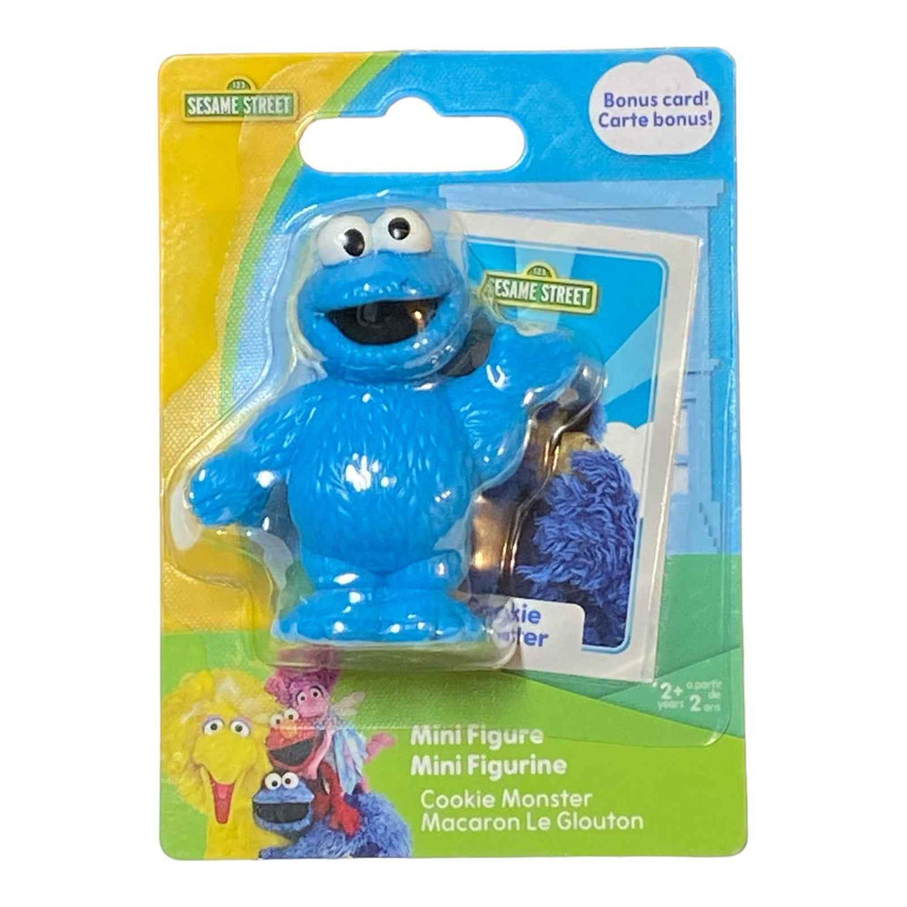 Cookie Monster Mini Figure / Cake Topper - Sesame Street