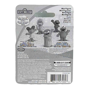 Oscar Mini Figure Cake Topper - Oscar Sesame Street