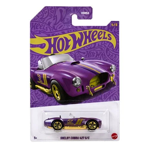 Hot Wheels Pearl and Chrome, Purple, 57th Anniversary Collection, 1:64 Scale Diecast Cars - Echo Six Hobbies