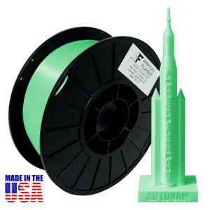 Neon Green AF Silk PLA 3D Printer Filament, 1.75 mm Diameter, 1 kg Spool