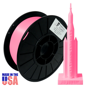 Neon Pink AF Silk PLA 3D Printer Filament, 1.75 mm Diameter, 1 kg Spool
