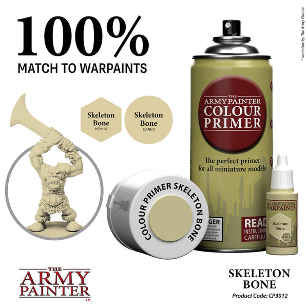 Army Painter Colour Primer: Skeleton Bone - Echo Six Hobbies