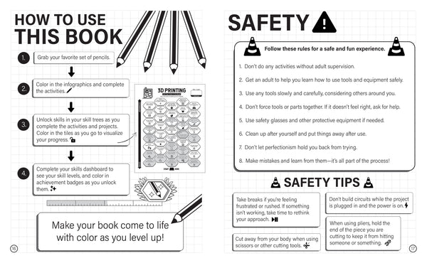 Maker Shed Make: Skill Seeker Young Maker Edition - PDF — Book
