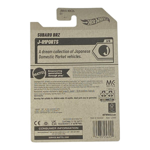 Hot Wheels Subaru BRZ - J-Imports Series 3/5