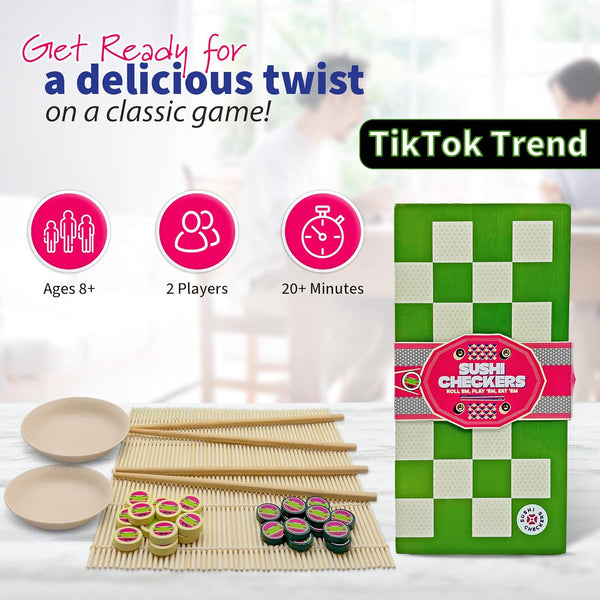 Little Shop of Magic Sushi Checkers — Board Game