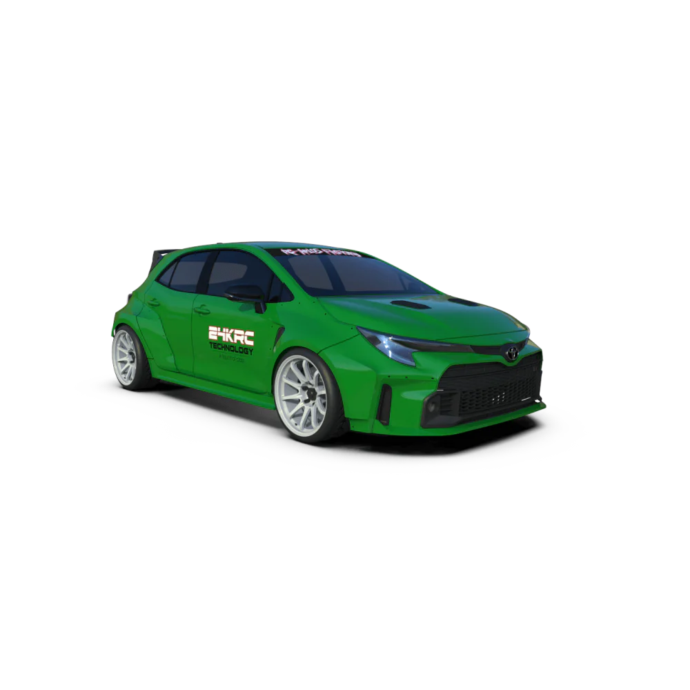 24K RC Technology 1/10 Corolla DPR Drift Clear Body Set (260mm Wheelbase)