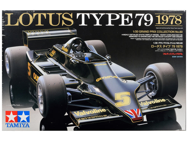 Model Kit 1978 Lotus Type 79 "Grand Prix Collection" 1/20 Scale Model by Tamiya
