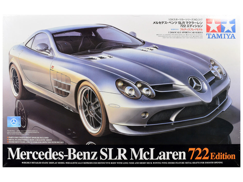 Mercedes-Benz SLR McLaren 722 Edition 1/24 Scale Model Kit by Tamiya