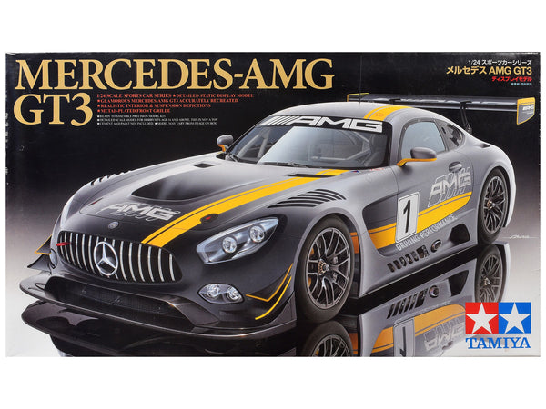 Mercedes-AMG GT3 1/24 Scale Model Kit by Tamiya