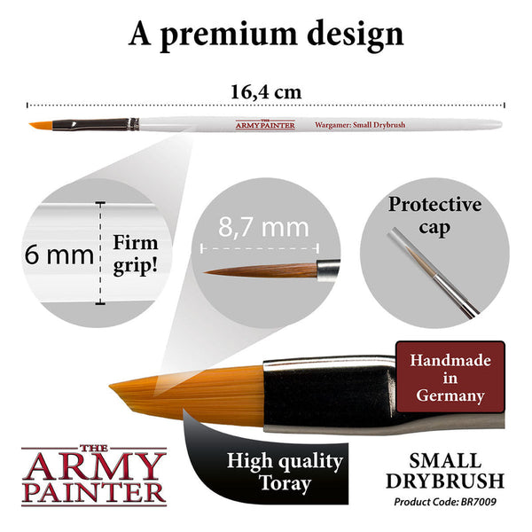 Army Painter Tools: Wargamer Brush - Small Drybrush