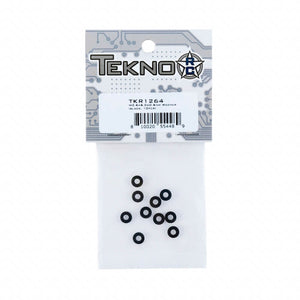Tekno RC 1264 – M2.6×6.0x0.5mm Washer (black, 10pcs)