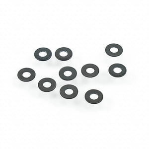 Tekno RC 1264 – M2.6×6.0x0.5mm Washer (black, 10pcs)