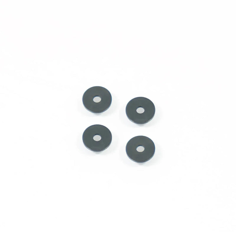Tekno RC 1267 – M2.7×10.0x1.0mm Washer (CNC, hardened steel, black, 4pcs)