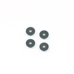 Tekno RC 1267 – M2.7×10.0x1.0mm Washer (CNC, hardened steel, black, 4pcs)