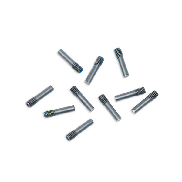 Tekno RC 1613 – M3x12mm Screw Pins (black, 10pcs)