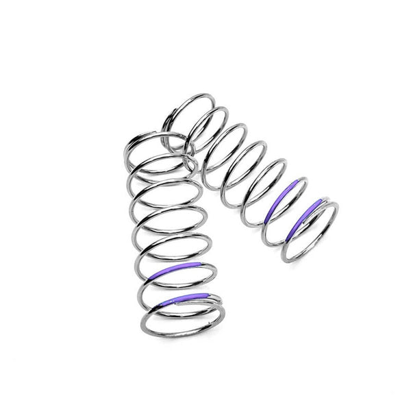 Tekno RC 6109 – Shock Spring Set (Front, 1.6×7.5, 6.25lb/in, 57mm, Purple)
