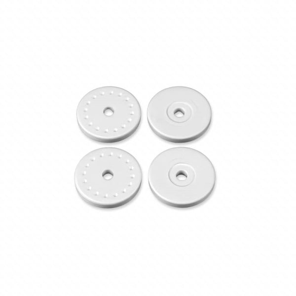 Tekno RC 6131 – Shock Piston Blanks Flat/flat 15.8mm Precision Molded 16 dimples