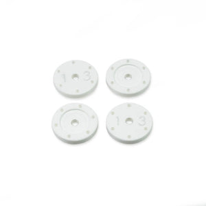 Tekno RC 6137 – Shock Piston Set Flat/flat All 16mm Shocks 6×1.3, 4PCS