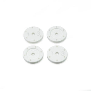 Tekno RC 6137 – Shock Piston Set Flat/flat All 16mm Shocks 6×1.3, 4PCS