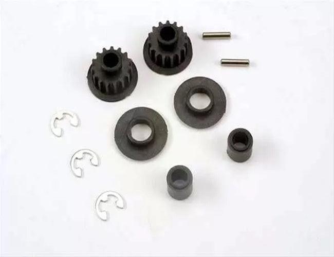 PowerHobby Traxxas 4395 FRONT & REAR Pulley Set (15 Groove) 4-TEC