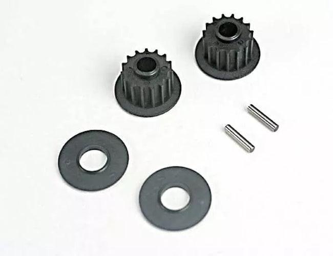 PowerHobby Traxxas 4896 Front & Rear, Nitro 4-Tec Pulley (2) (15 Groove)