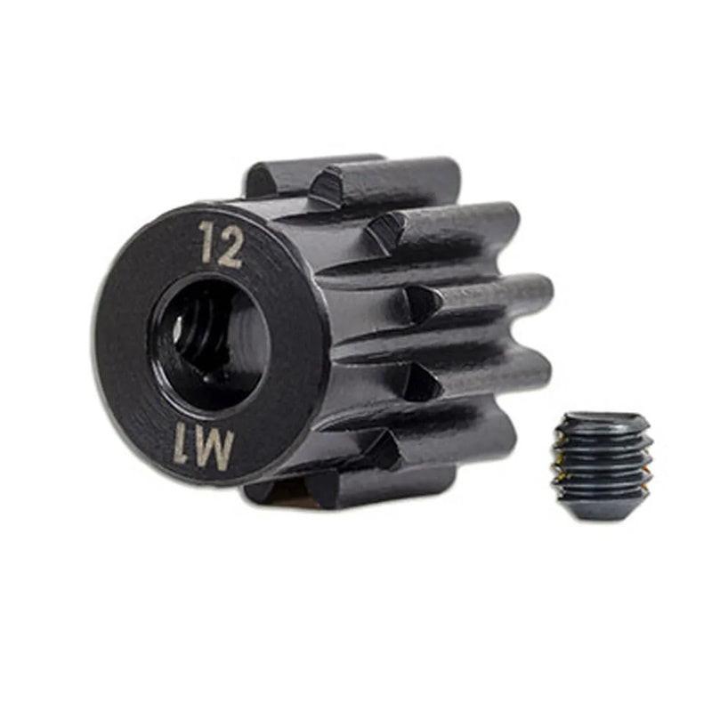 PowerHobby Traxxas TRA6482X Pinion Gear 12T 1.0 Mod/5mm Shaft w/Screw Sledge