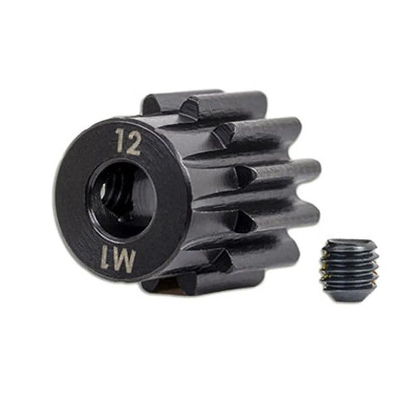 Traxxas TRA6482X Pinion Gear 12T 1.0 Mod/5mm Shaft w/Screw Sledge