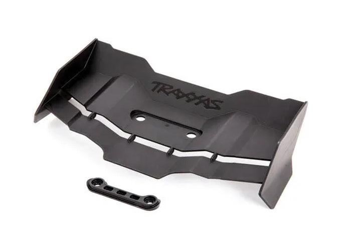 PowerHobby Traxxas TRA9517 - Rear Wing w/ Washer & 4x12mm Screws Black