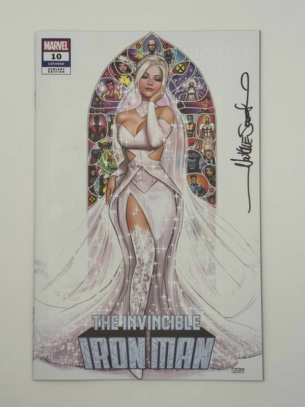 [Signed by Nathan Szerdy] INVINCIBLE IRON MAN #10 [FALL] UNKNOWN COMICS NATHAN SZERDY EXCLUSIVE VAR [IN STOCK]