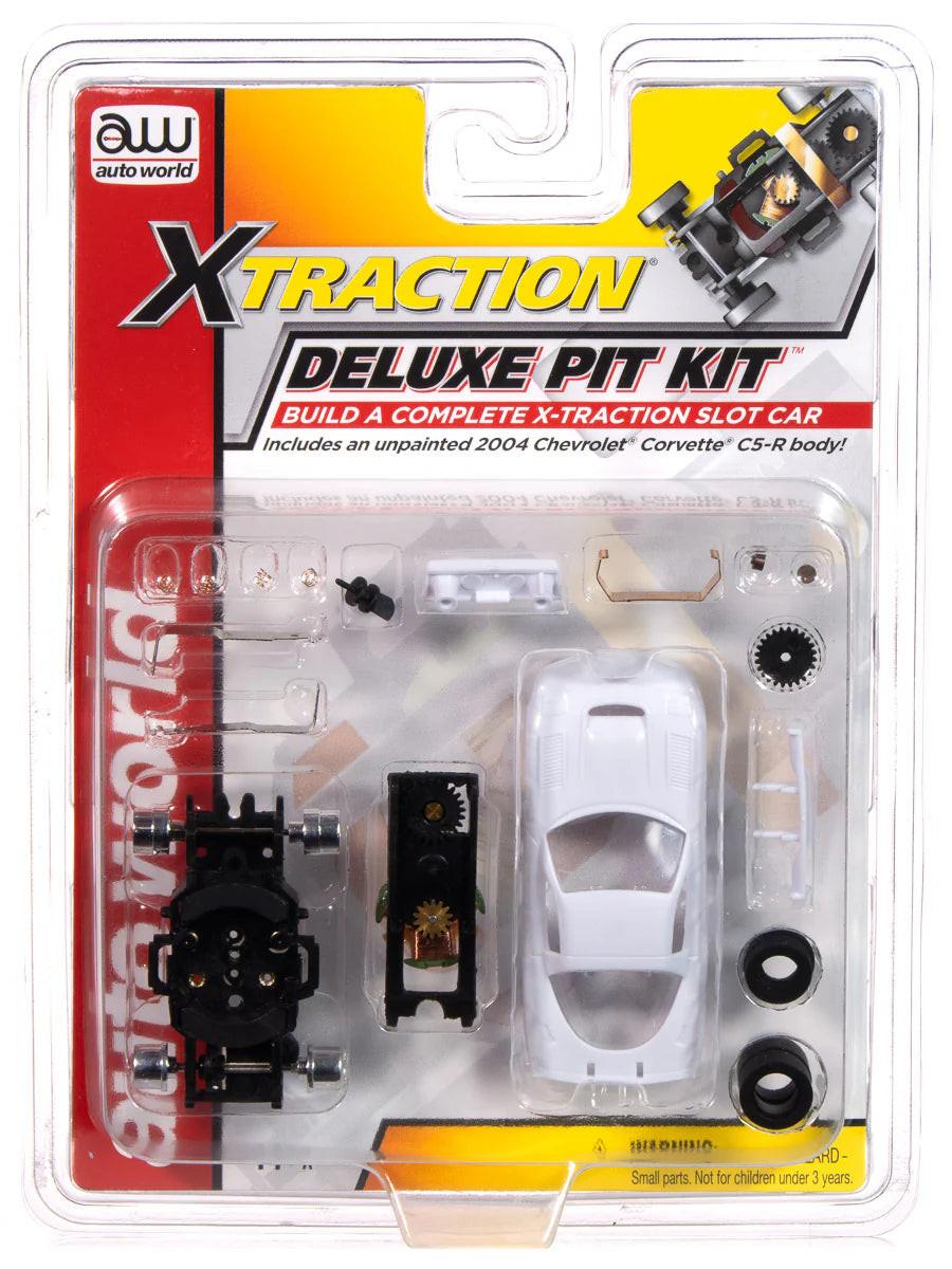 PowerHobby Auto World Corvette C5-R X-Traction Deluxe Pit Kit Body HO Slot Car TRX129