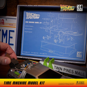 Back to the Future™ Back to the Future: Time Machine Countdown Character Model Kit