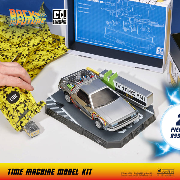 Back to the Future™ Back to the Future: Time Machine Countdown Character Model Kit