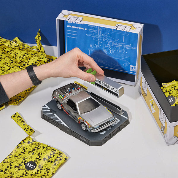 Back to the Future™ Back to the Future: Time Machine Countdown Character Model Kit