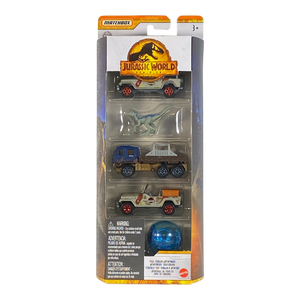 Matchbox Jurassic World Dominion | 5 Pack Edition