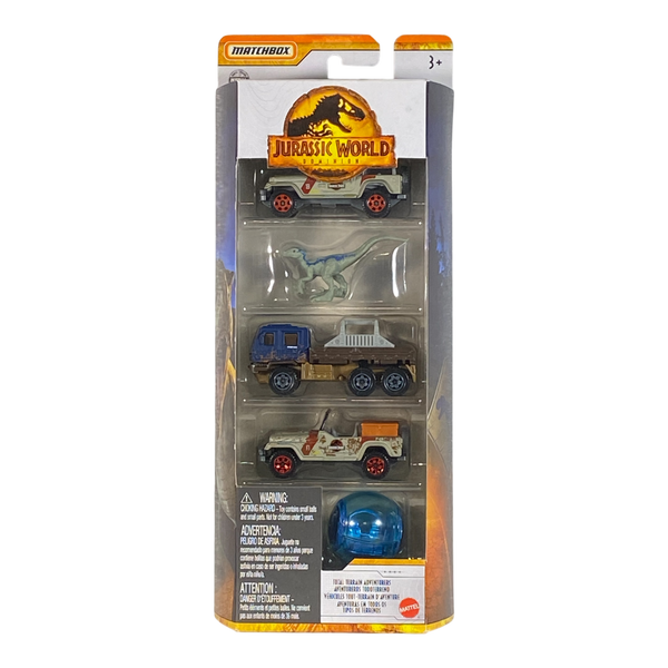 Matchbox Jurassic World Dominion | 5 Pack Edition