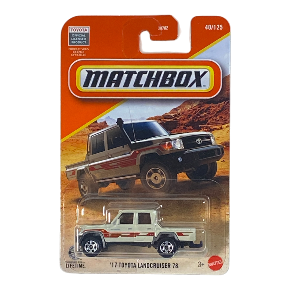 Collectors World Toys Matchbox '17 Toyota Landcruiser 78 | 2026 Matchbox Series 40/125
