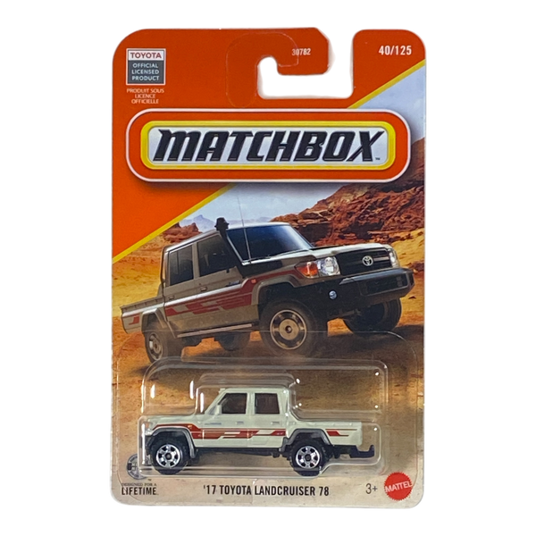 Collectors World Toys Matchbox '17 Toyota Landcruiser 78 | 2026 Matchbox Series 40/125