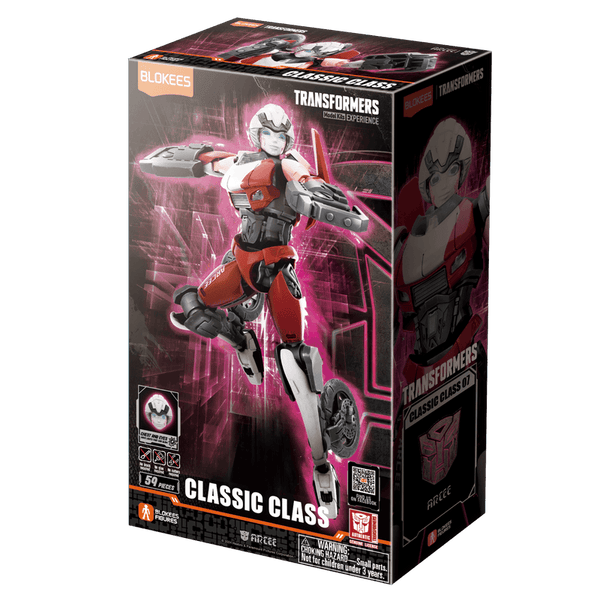 Little Shop of Magic Blokees Transformers Classic Class: Arcee 07 — Toys and Collectible