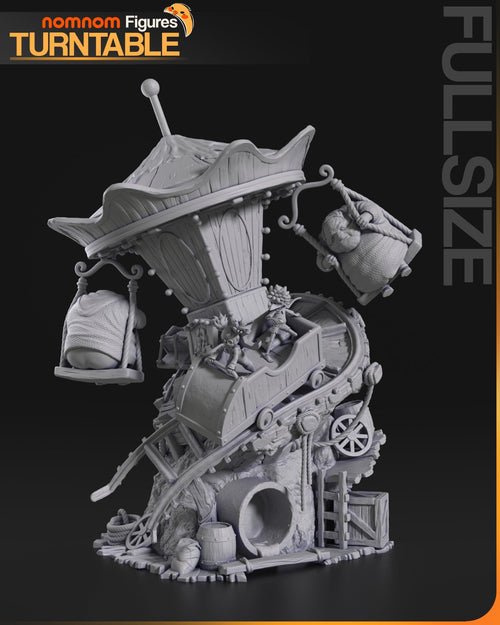 Alone and Low - Little Nightmares 3 - 1:10 Scale & Bust