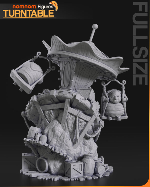 Alone and Low - Little Nightmares 3 - 1:10 Scale & Bust