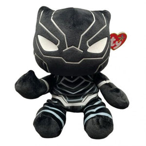 Little Shop of Magic Ty Marvel Beanie Babies: Black Panther Floppy (Medium) — Toys and Collectible