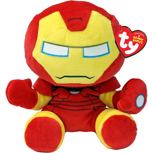 Ty Marvel Beanie Babies: Iron Man Floppy (Small)