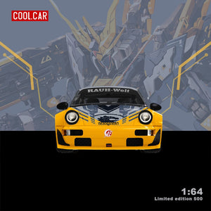 Cool Car Porsche RWB 964 BANSHEE MECHA Livery Ordinary 1:64
