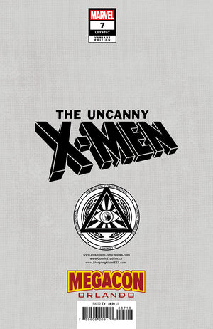 [Signed by Tony Daniels] [Foil] Uncanny X-Men #7 Unknown Comics David Nakayama Exclusive Virgin MEGACON 2025 Var [IN STOCK]