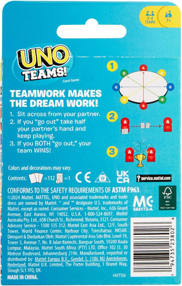 Little Shop of Magic UNO Teams — Board Game