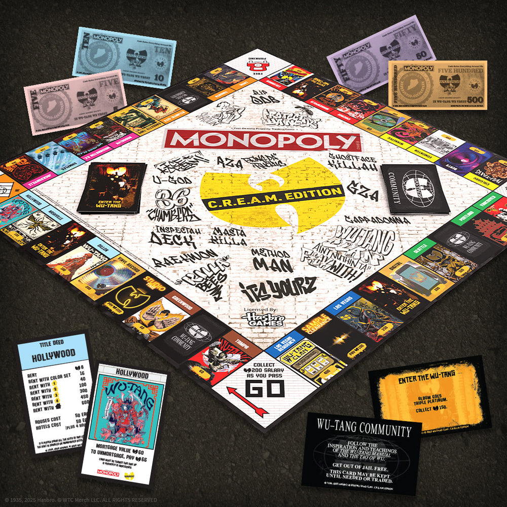 Little Shop of Magic Monopoly: Wu-Tang Clan — Board Game